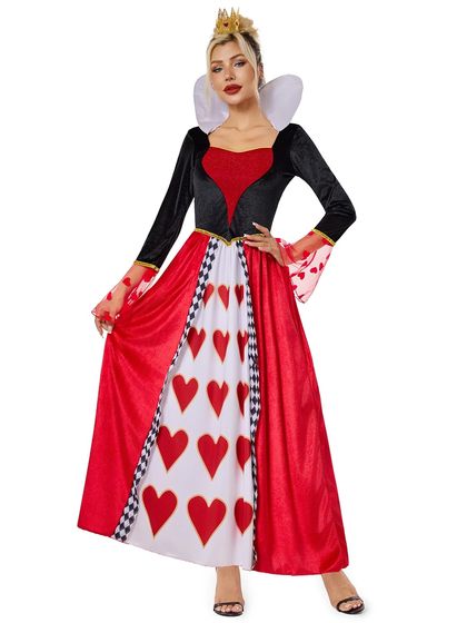Queen of Hearts Costume Dress for Women — view 5